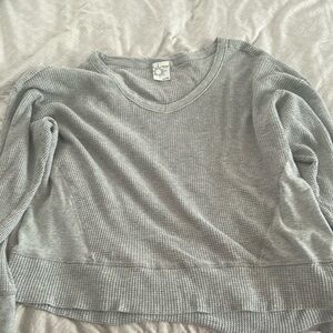 Waffle Sweater SIZE SMALL